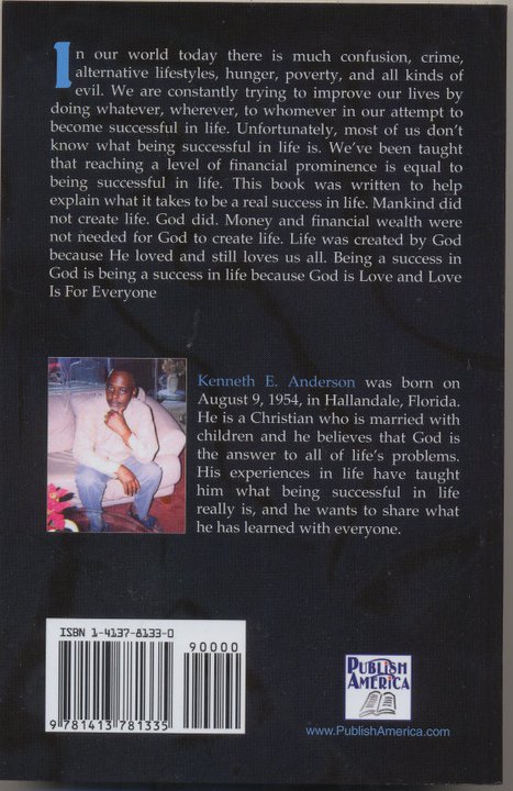 L.I.F.E. LOVE IS FOR EVERYONE  (Back Cover)