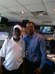 Me and Rodney Baltimore in the Hot 105 studio